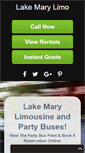 Mobile Screenshot of lake-mary-limo.com